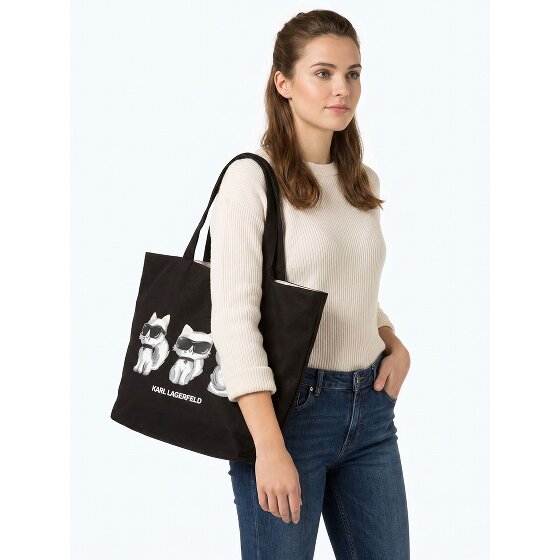 Karl Lagerfeld Ikon dwustronny shopper 50 cm
