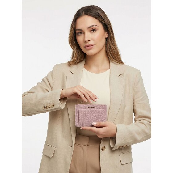 Lazarotti Skórzane etui na klucze Bologna Skórzane etui na klucze 11,5 cm z przegródką na przywieszkę powietrzną