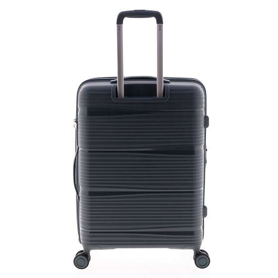 Gladiator 0800 4 kółka Walizka 65 cm z plisą rozprężną
