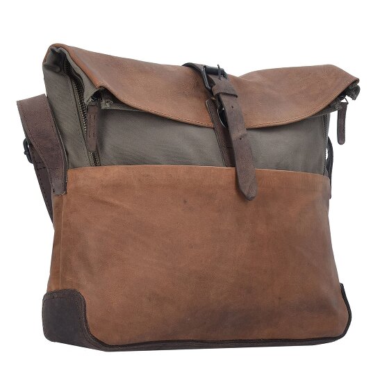 Harold's Twister Messenger Leather 36 cm Komora na laptopa