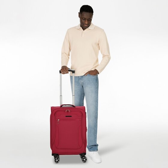 Cocoono Monterrey 4 kółka Walizka 58 cm z plisą rozprężną