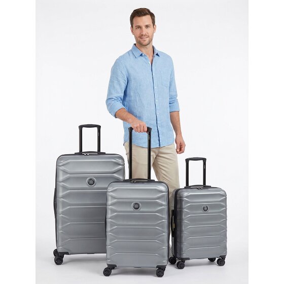 Delsey Paris Meteor 4 kółka Zestaw walizek 3-części z funkcją poszerzenia