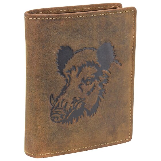 Greenburry Vintage Boar Wallet Leather 9,5 cm