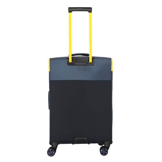 Travelite Color Craze 4 kółka Zestaw walizek 3-części z plisą rozprężną