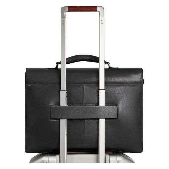 Piquadro Solm Teczka Skóra 42 cm Komora na laptopa