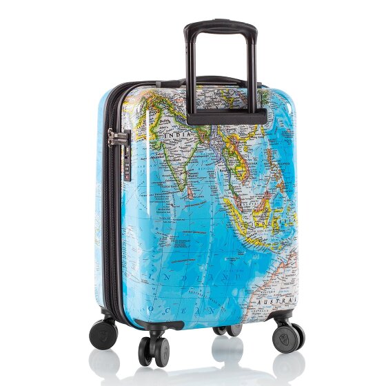 Heys Black Camo 4 kółka Walizka kabinowy S 53 cm z plisą rozprężną