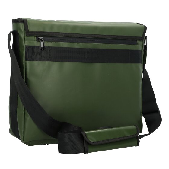 Greenburry Upcycled Tarpaulin Posłaniec 40 cm Komora na laptopa