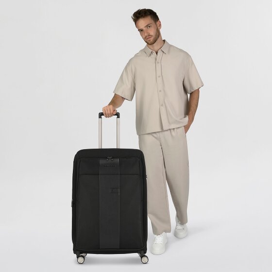Piquadro Brief 4 kółka Walizka 78 cm z plisą rozprężną