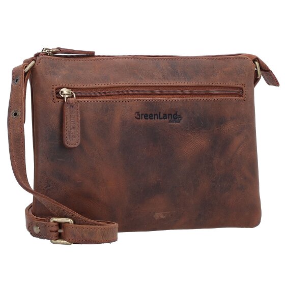 Greenland Nature Montenegro Torba na ramię RFID Skóra 28 cm