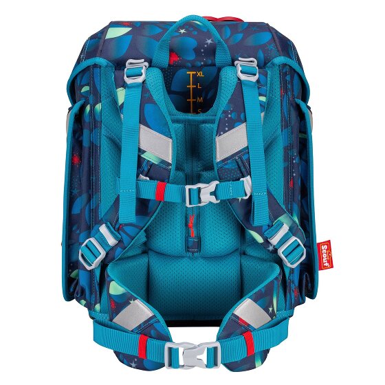 Scout Genius LED zestaw tornistra szkolnego 4szt.