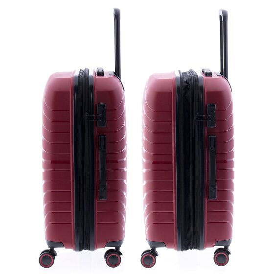 Gladiator 3400 4 kółka Walizka M 67 cm z plisą rozprężną