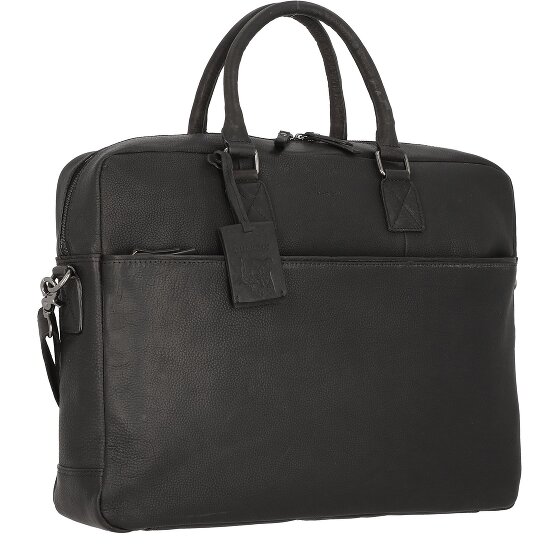Burkely Antique Avery Briefcase Leather 46 cm Komora na laptopa