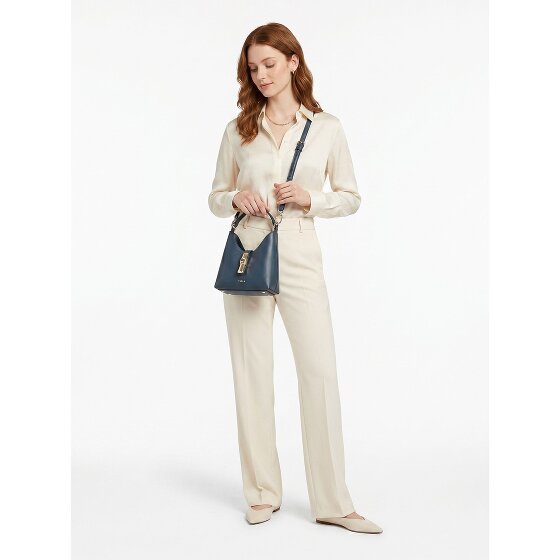 Furla Goccia Mini Torba Handbag Skóra 18 cm