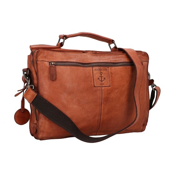 Harbour 2nd Ashton Posłaniec Skórzany 25 cm Komora na laptopa