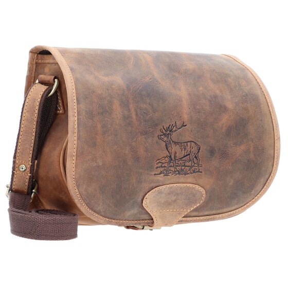 Greenburry Torba myśliwska Vintage Torba na ramię skórzana 30 cm