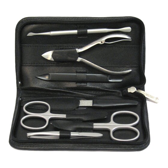 Windrose Nappa Pudełko na biżuterię Skórzany 12 cm