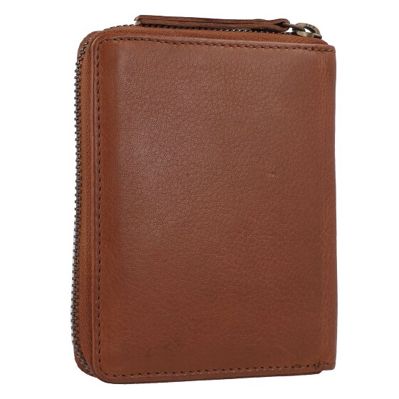 Greenburry Colombiana Portfel Ochrona RFID Skórzany 10.5 cm