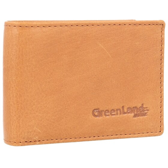 Greenland Nature GreenLand NATURE Portfel Ochrona RFID Skórzany 10 cm