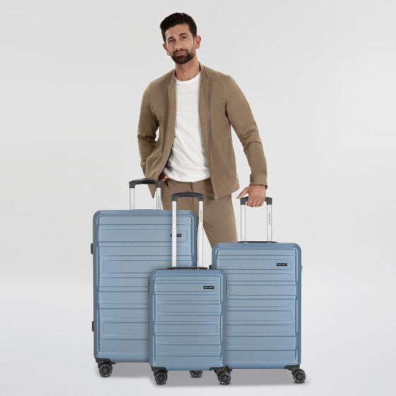 Worldpack New York 2.0 4 kółka Zestaw walizek 3-części