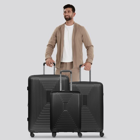 Redolz Essentials 14 4 kółka Zestaw walizek 3-części z plisą rozprężną