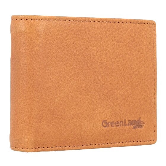 Greenland Nature GreenLand NATURE Portfel Ochrona RFID Skórzany 12 cm