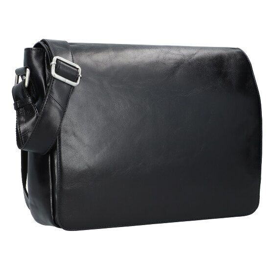 Leonhard Heyden Cambridge Messenger Leather 38 cm przegroda na laptopa
