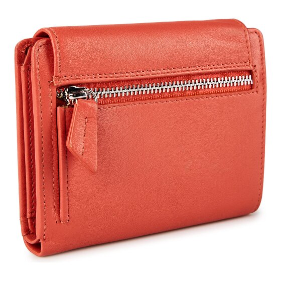 Braun Büffel Joy Portfel Ochrona RFID Skórzany 12 cm