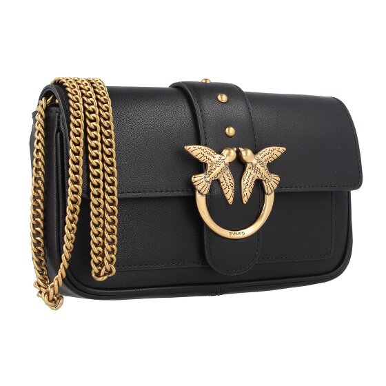 PINKO Love One One Torba na ramię Skórzany 19.5 cm