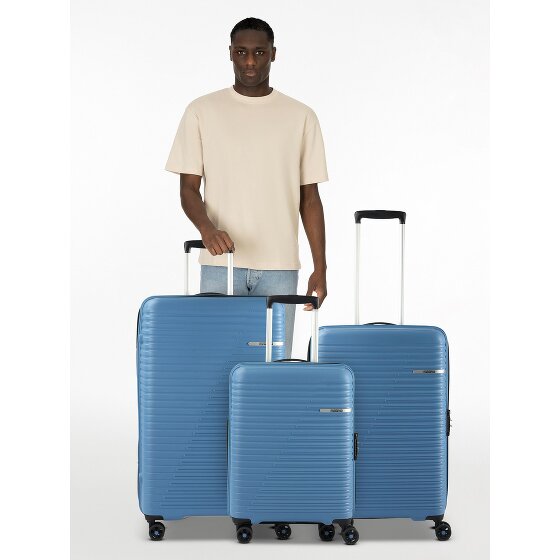 American Tourister Liftoff 4 kółka Zestaw walizek 3-części z plisą rozprężną