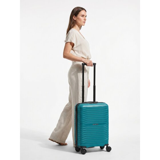 Stratic Shine 4 kółka Walizka kabinowa 55 cm