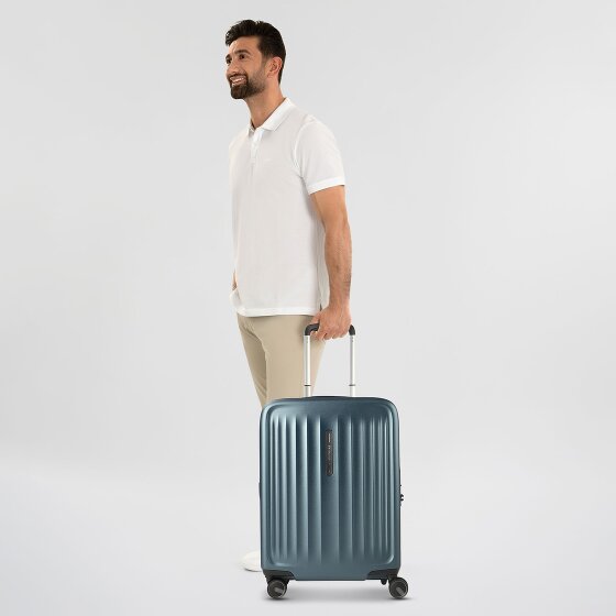 Samsonite Fyrm 4 kółka Walizka kabinowy S 55 cm z plisą rozprężną