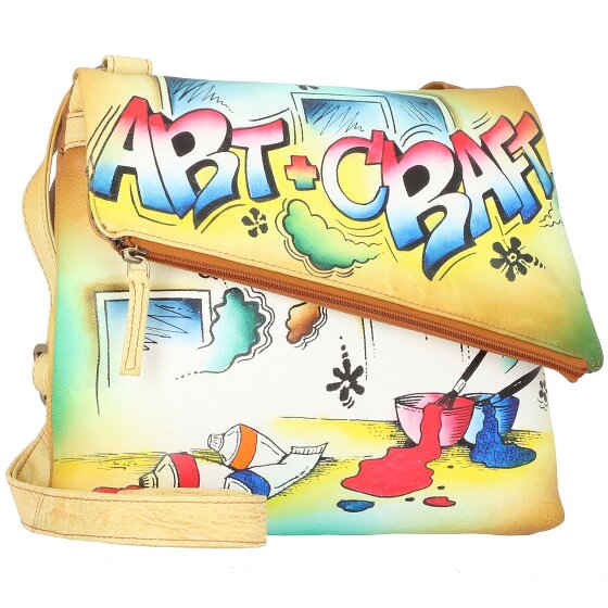 Greenland Nature Art+Craft Torba na ramię skórzana 30 cm