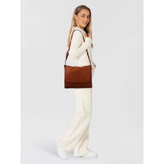 Campomaggi Ippocastano Torba typu Messenger Skóra 36 cm