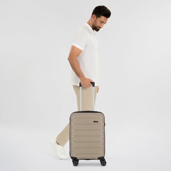 d&n Travel Line 4100 4 kółka Walizka kabinowy S 54 cm