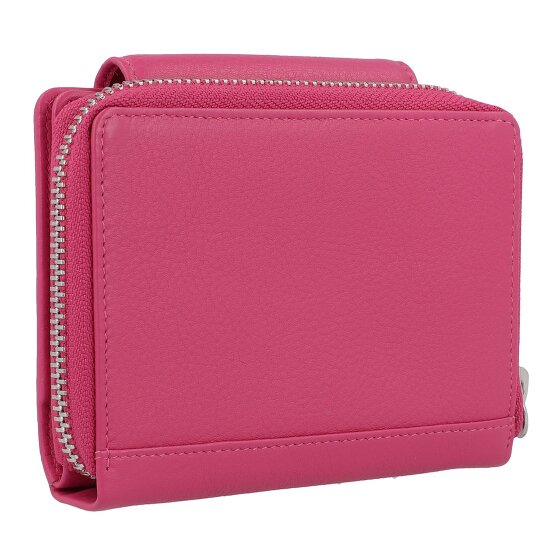 Braun Büffel Joy Portfel Ochrona RFID Skórzany 12 cm