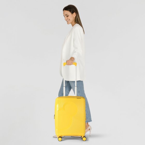American Tourister Mickey Magic 4 kółka Walizka kabinowy 55 cm z plisą rozprężną