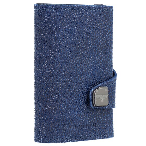 Tru Virtu Etui na karty kredytowe Click & Slide Portfel RFID Skóra 6,5 cm