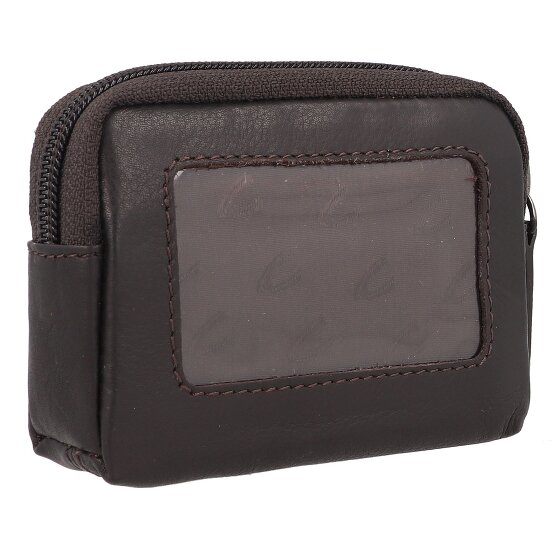 camel active Stone Portfel z kluczem Skórzany 10 cm