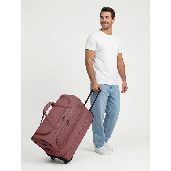 Redolz Torba podróżna na 2 kółkach Duffle Essentials 55 cm M z klapą rozporową