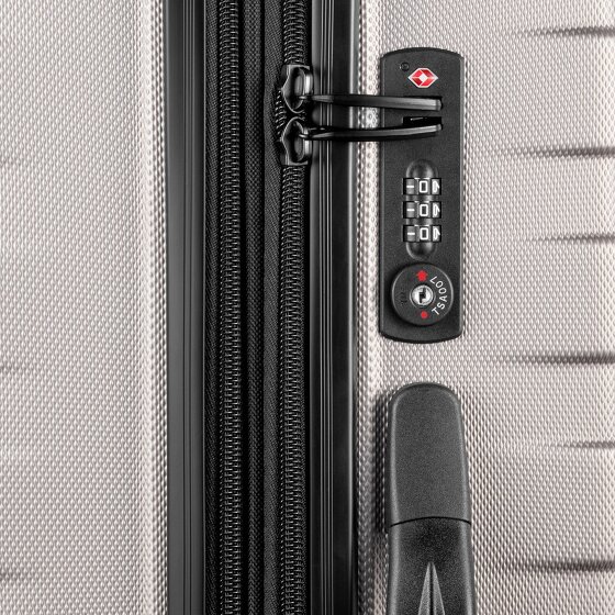 Pack Easy Clipper by Pack Easy Kosmo 4 kółka Walizka 67 cm z plisą rozprężną