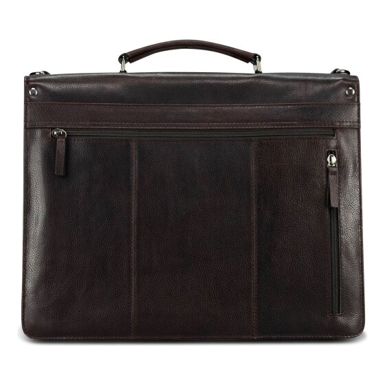 Jost London Teczka Skóra 40 cm Komora na laptopa