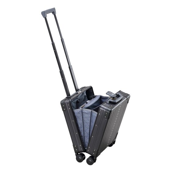 Aleon Wózek biznesowy 4-kołowy 42 cm Przegroda na laptopa