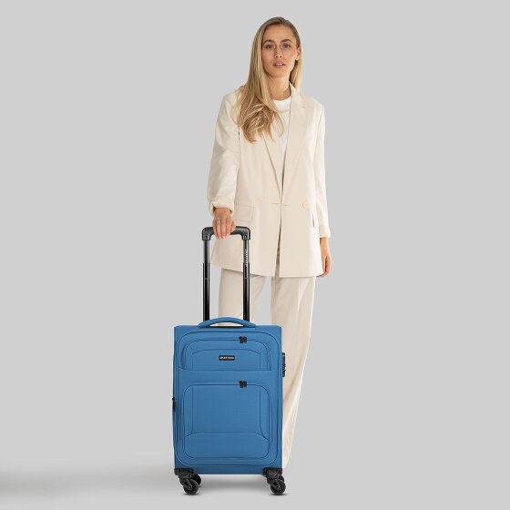 Smartbox Edition 04 4 kółka Walizka kabinowy 56 cm z plisą rozprężną