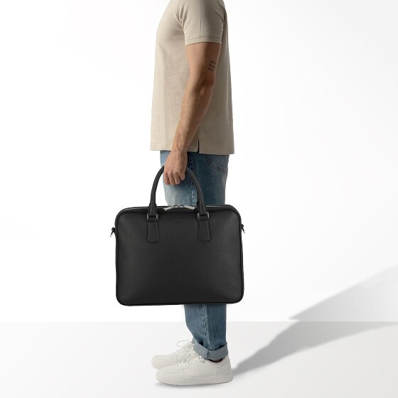 Boss New Crosstown Teczka Skórzany 38 cm Komora na laptopa