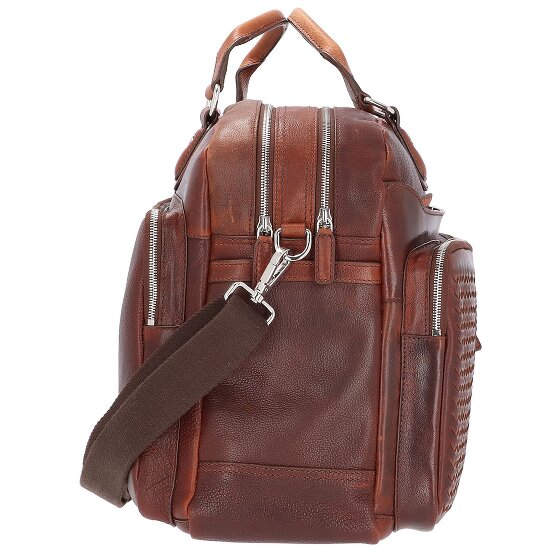 bugatti Woven Briefcase Leather 48 cm