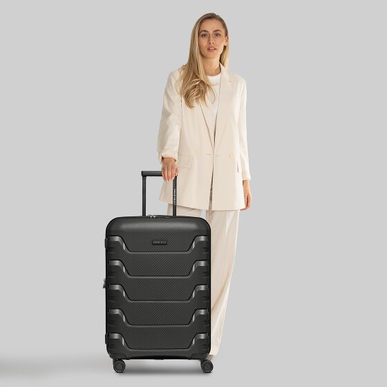 Smartbox Edition 01 4 kółka Walizka 66 cm z plisą rozprężną