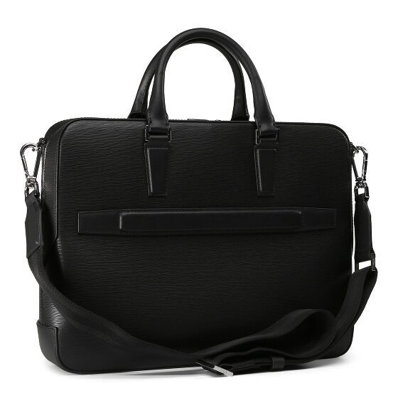 Boss Luminary Teczka Skórzany 38 cm Komora na laptopa