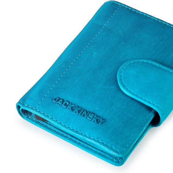 Jack Kinsky Aruba Portfel Ochrona RFID Skórzany 7.5 cm