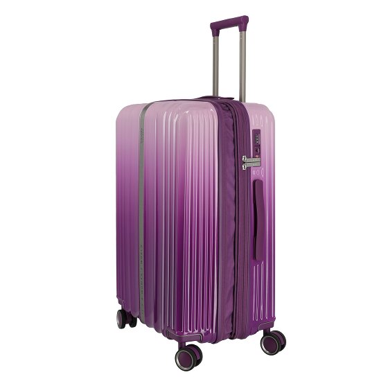 Travelite Lascana Edition 4 kółka Walizka M 65 cm z plisą rozprężną