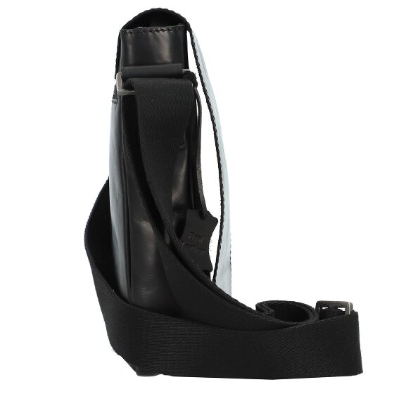 Greenburry Pure Black Torba na ramię Skórzany 22 cm